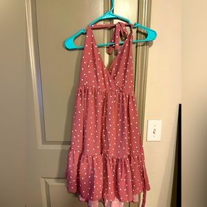 Pink Mini Sundress